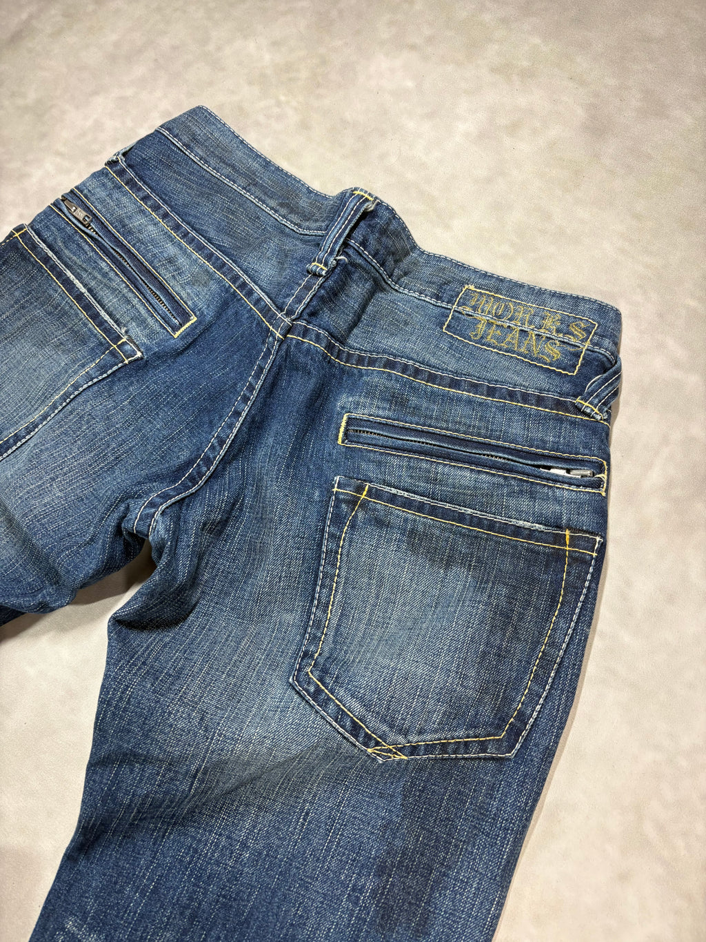 MOR.K.S Tokyo Denim Jeans – Vintage Y2K Japanese Straight Fit (W32)