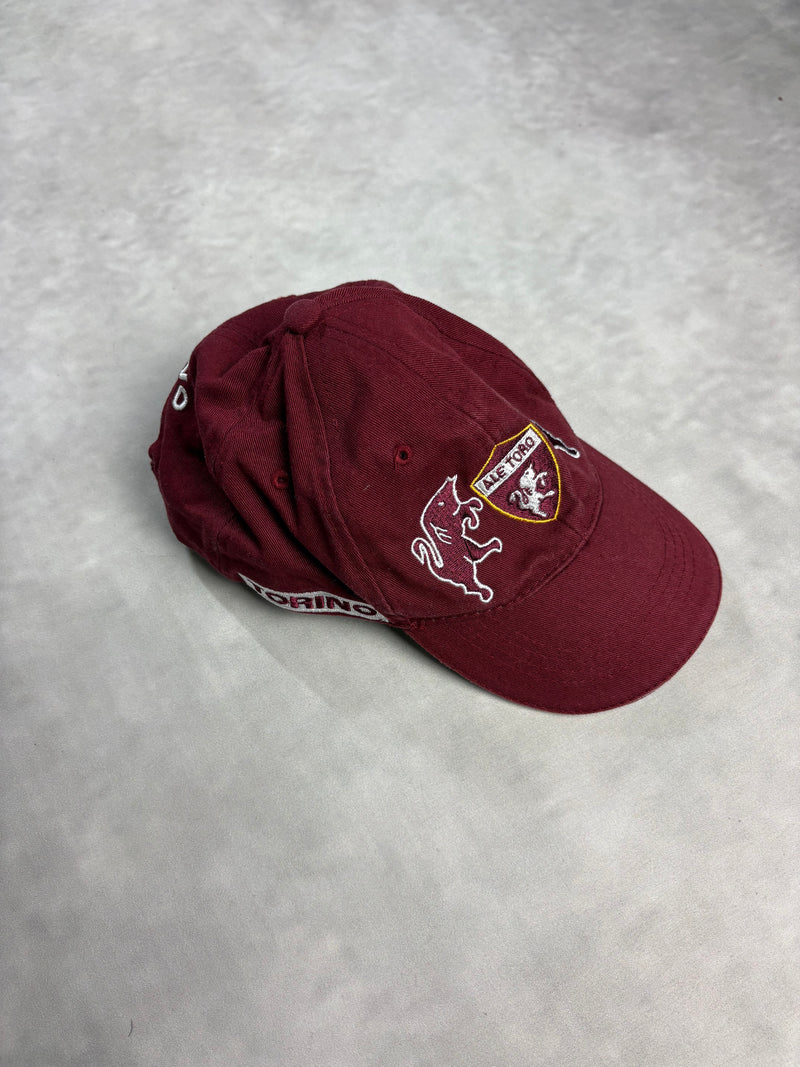 Vintage FC Torino Cap Burgundy – Y2K Football Streetwear Hat