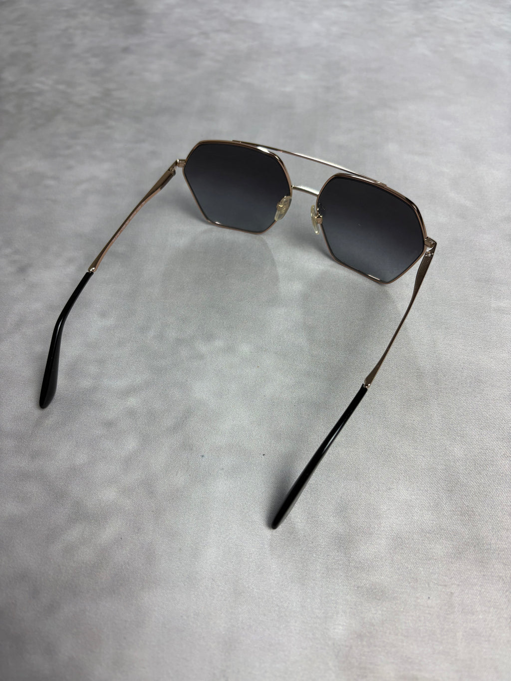 Dolce & Gabbana Aviator Sunglasses Gold Black – Vintage Designer Eyewear