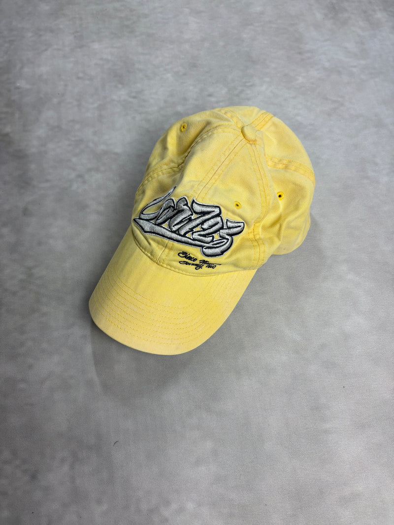 Vintage Nike Script Cap Yellow – Y2K Streetwear Hat