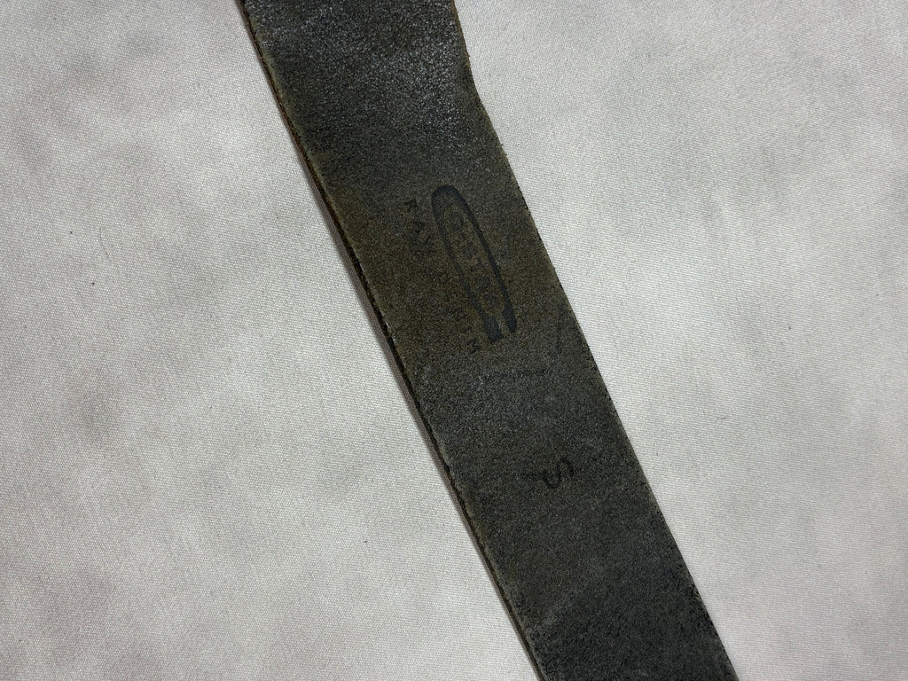 Vintage GS 33 01 Leather Belt Black – Y2K Leather Belt