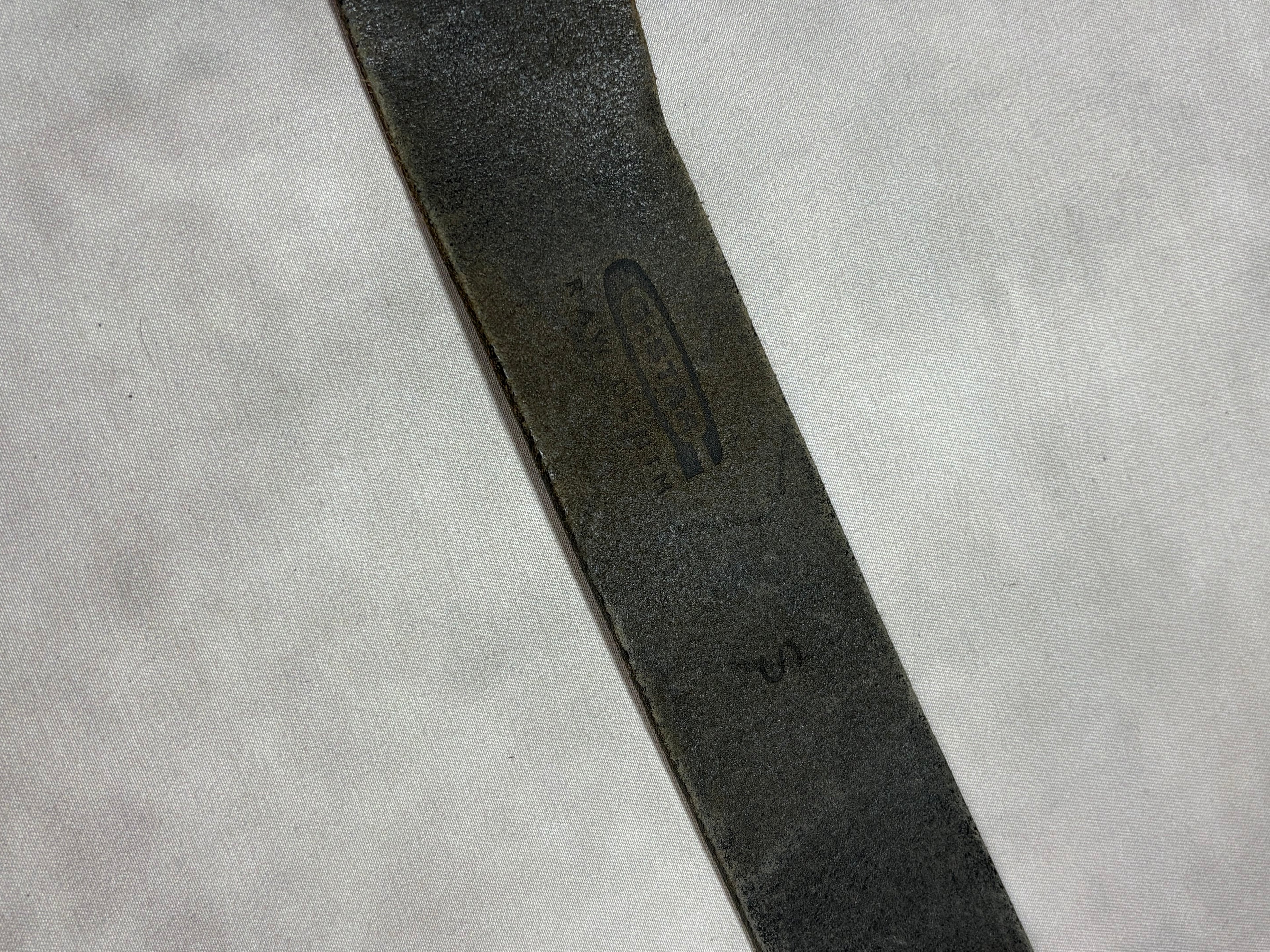 Vintage GS 33 01 Leather Belt Black – Y2K Leather Belt