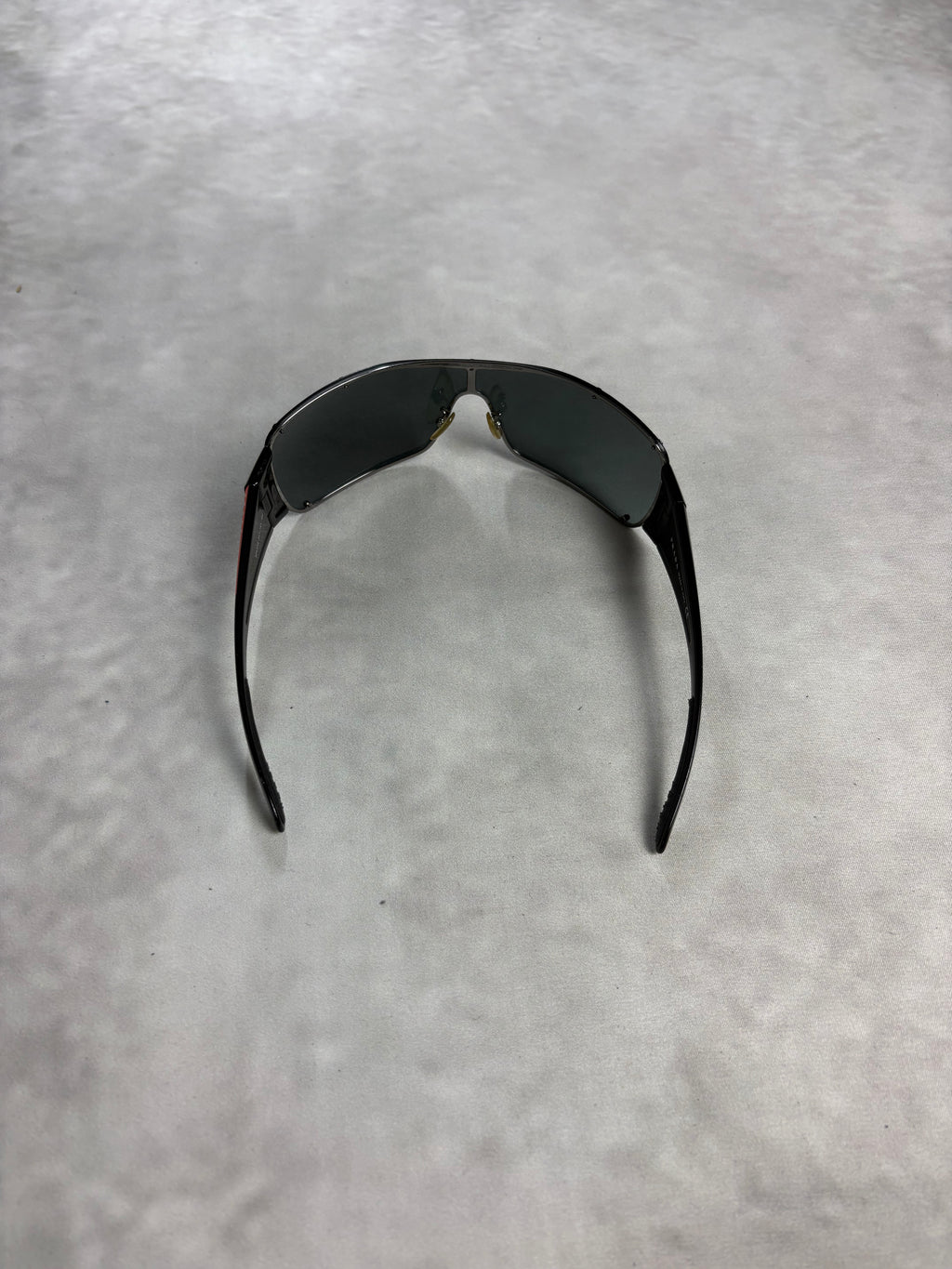 Vintage Prada Linea Rossa Shield Sunglasses – Y2K Sport Visor Shades