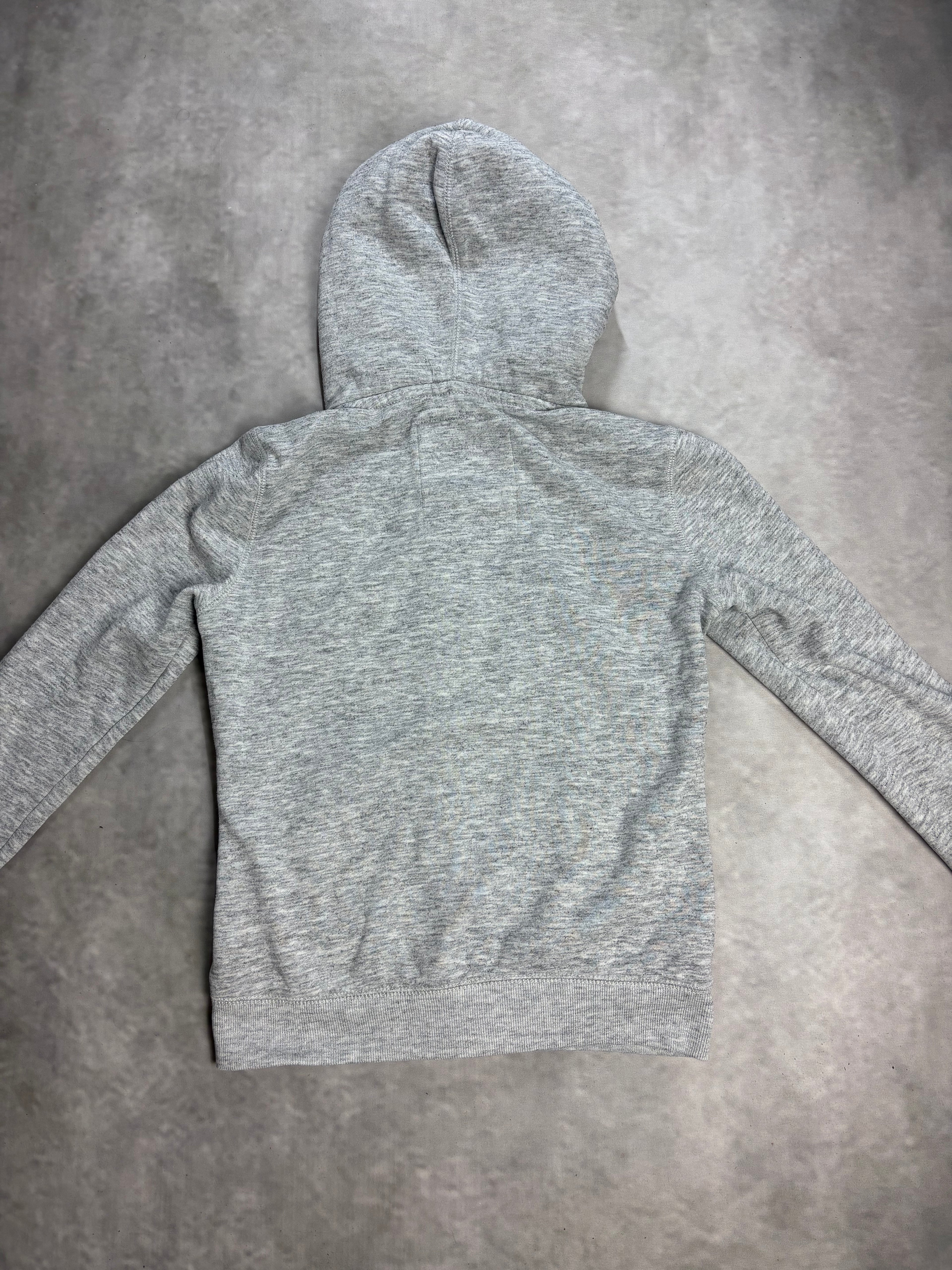 Superdry Sherpa Zip Hoodie Grey – Vintage Fleece Lined Hoodie