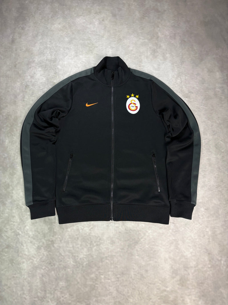 Nike Galatasaray Track Jacket Black – Football Streetwear Zip-Up (S)