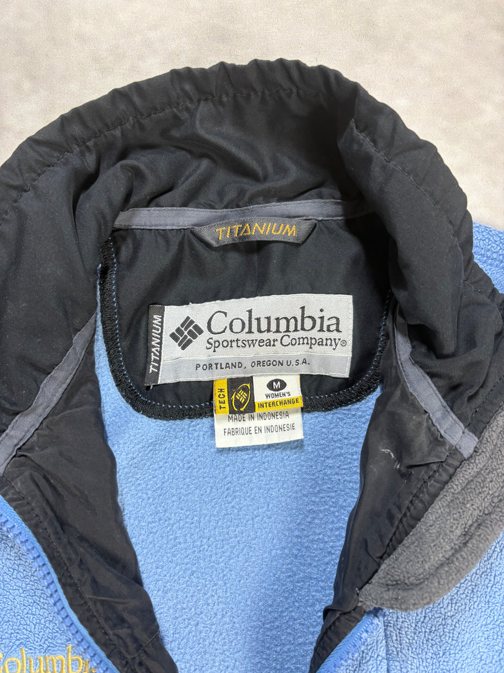 Gilet Columbia in pile per attività outdoor