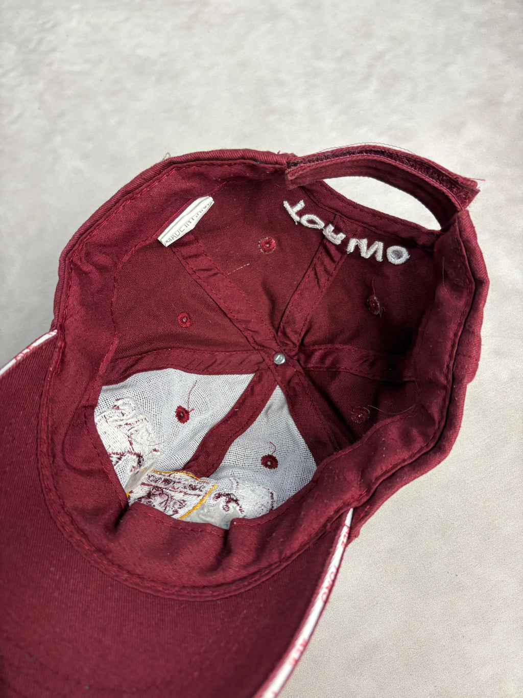 Vintage FC Torino Cap Burgundy – Y2K Football Streetwear Hat