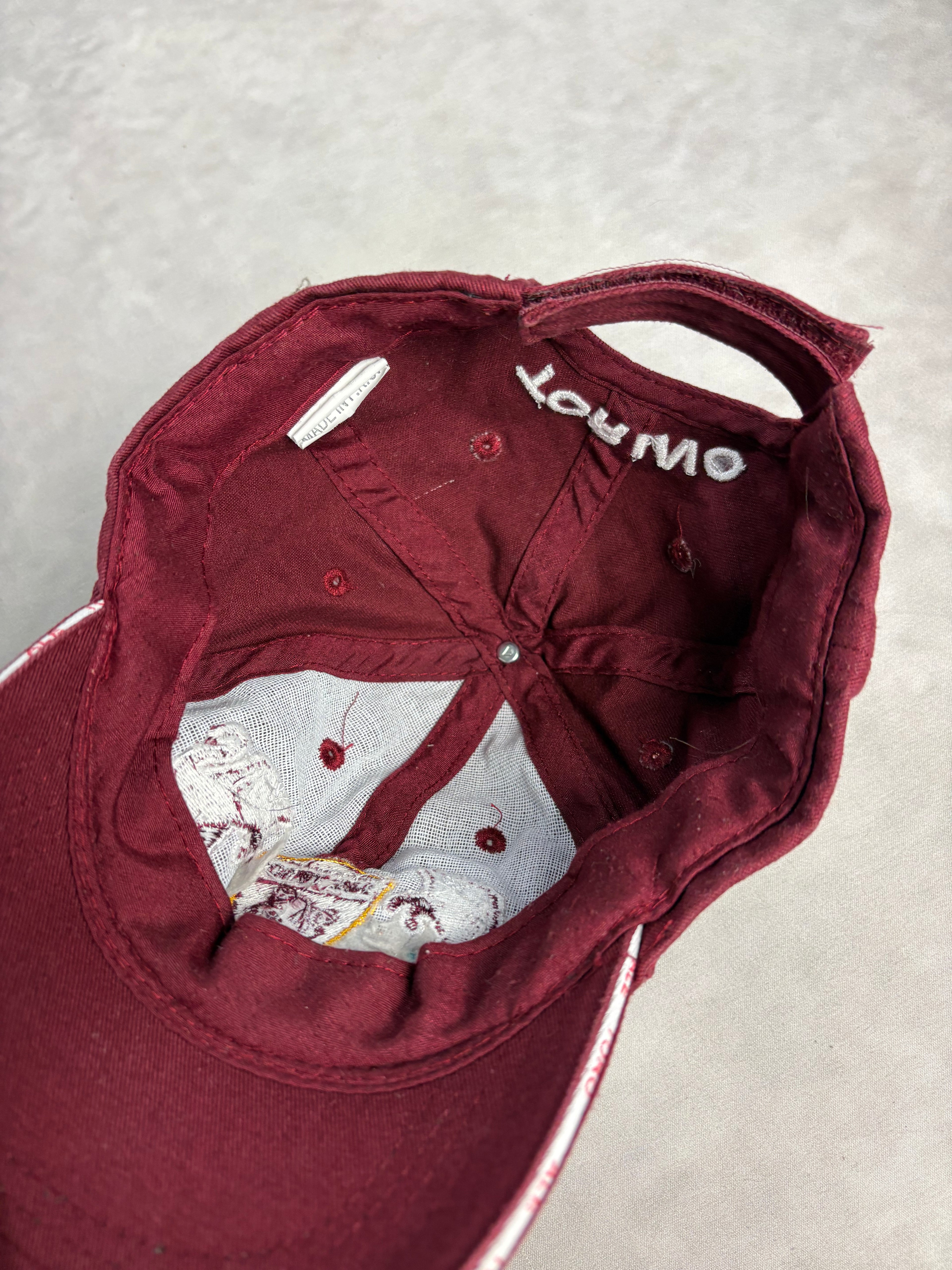 Vintage FC Torino Cap Burgundy – Y2K Football Streetwear Hat