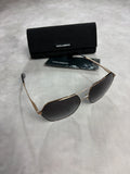 Dolce & Gabbana Aviator Sunglasses Gold Black – Vintage Designer Eyewear