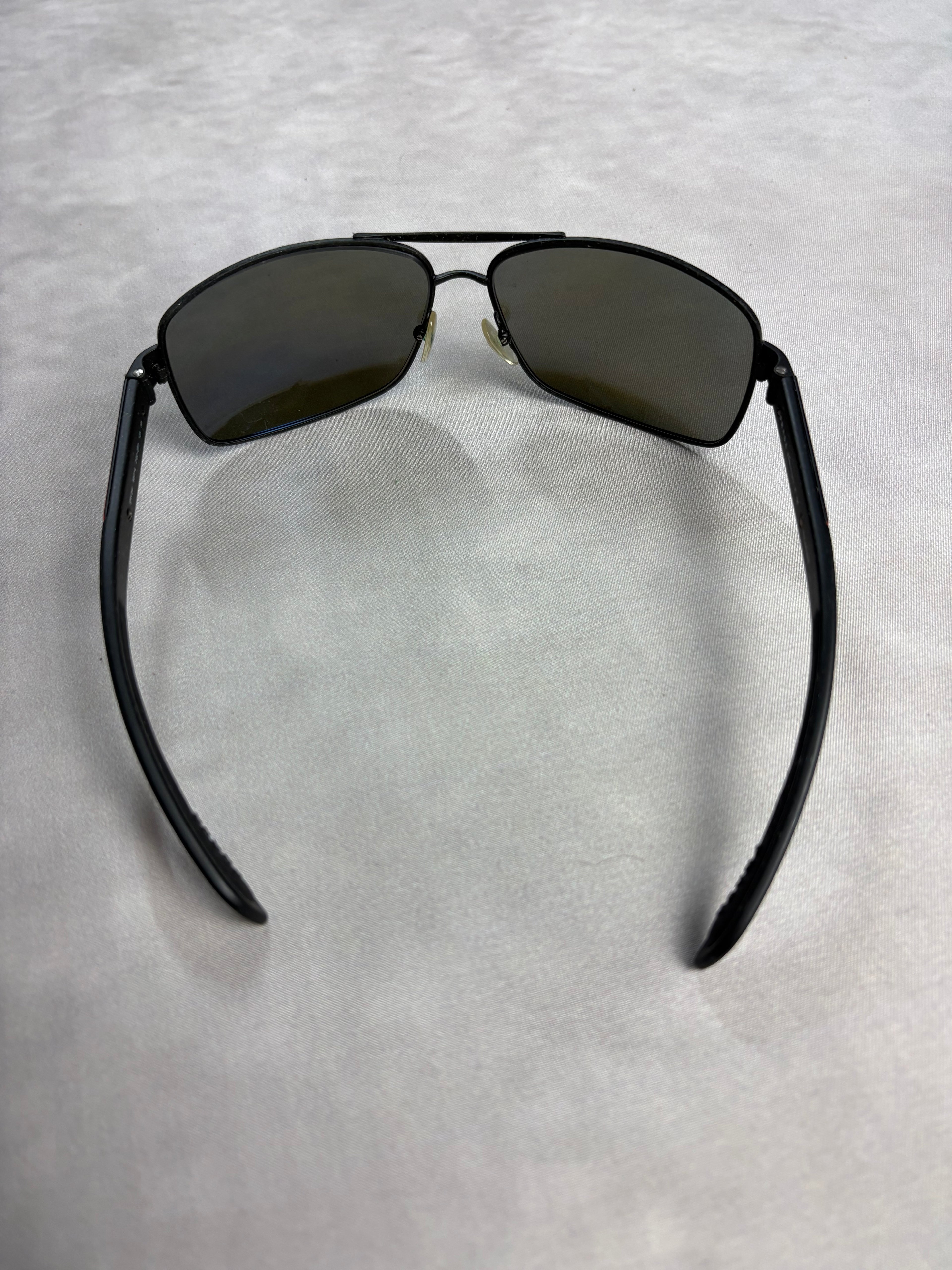 Prada Sport Sunglasses Black Red – Vintage Y2K Shield Shades