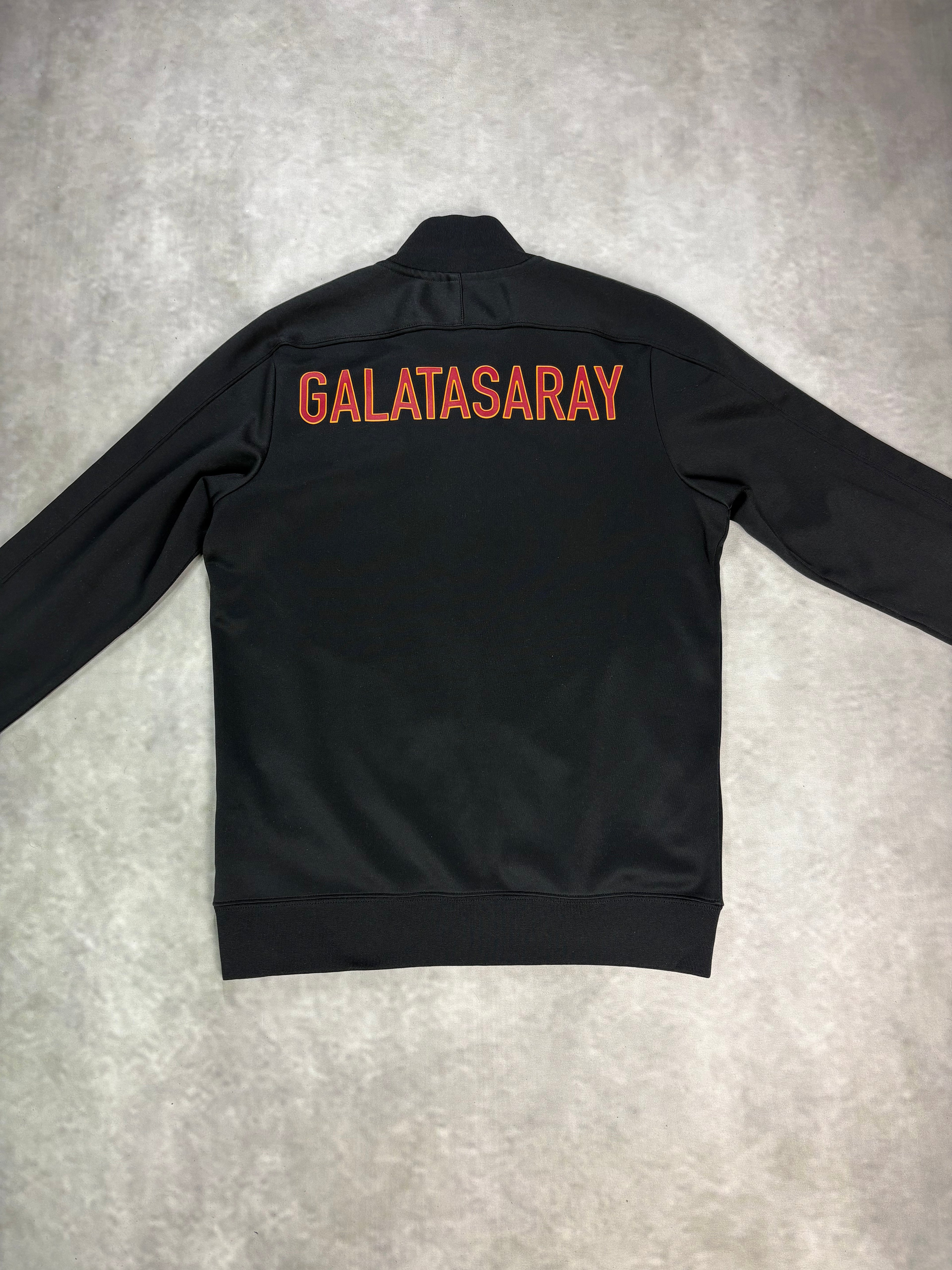Nike Galatasaray Track Jacket Black – Football Streetwear Zip-Up (S)