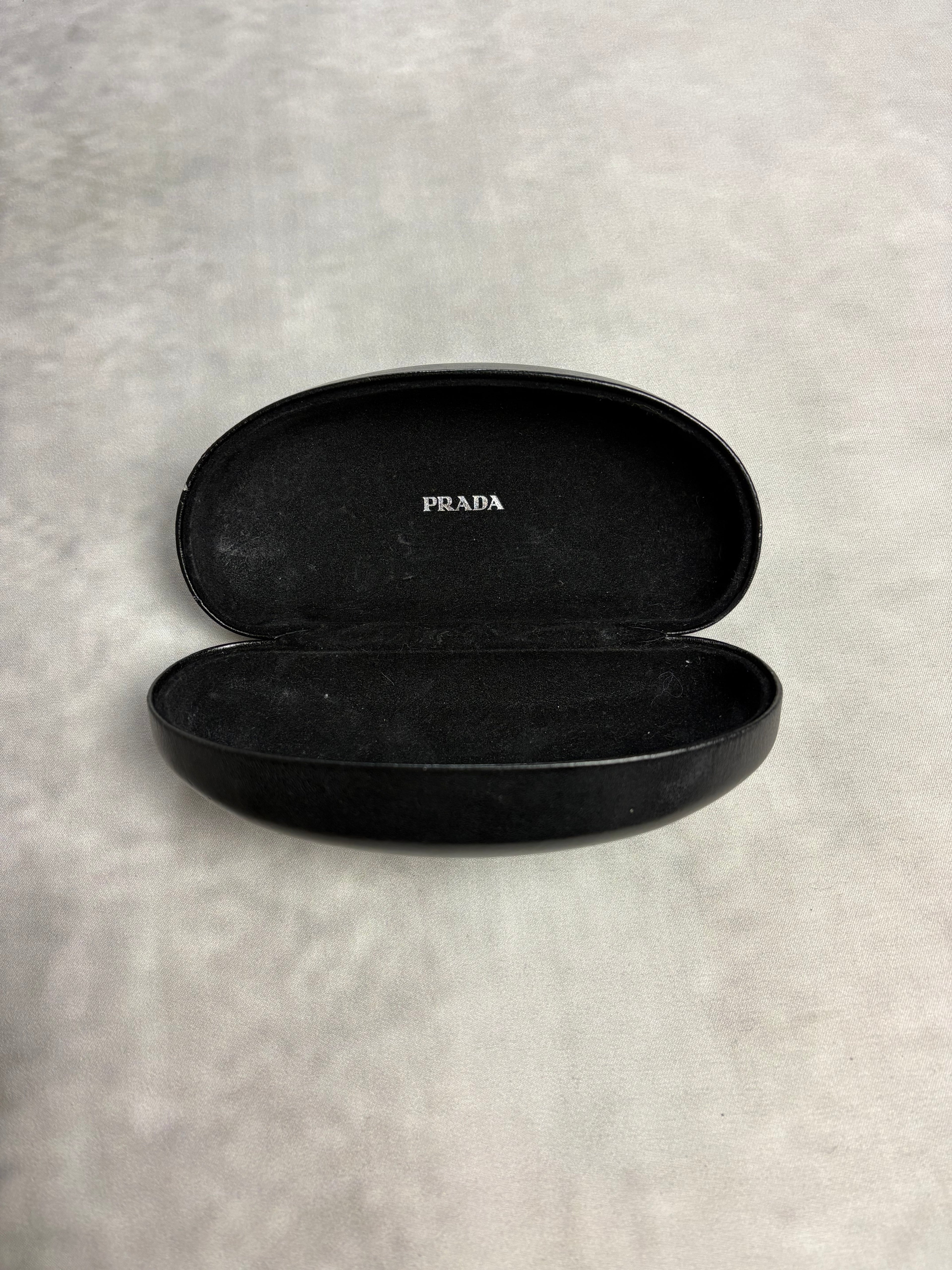 Vintage Prada Gold Shield Sunglasses – Y2K Designer Eyewear