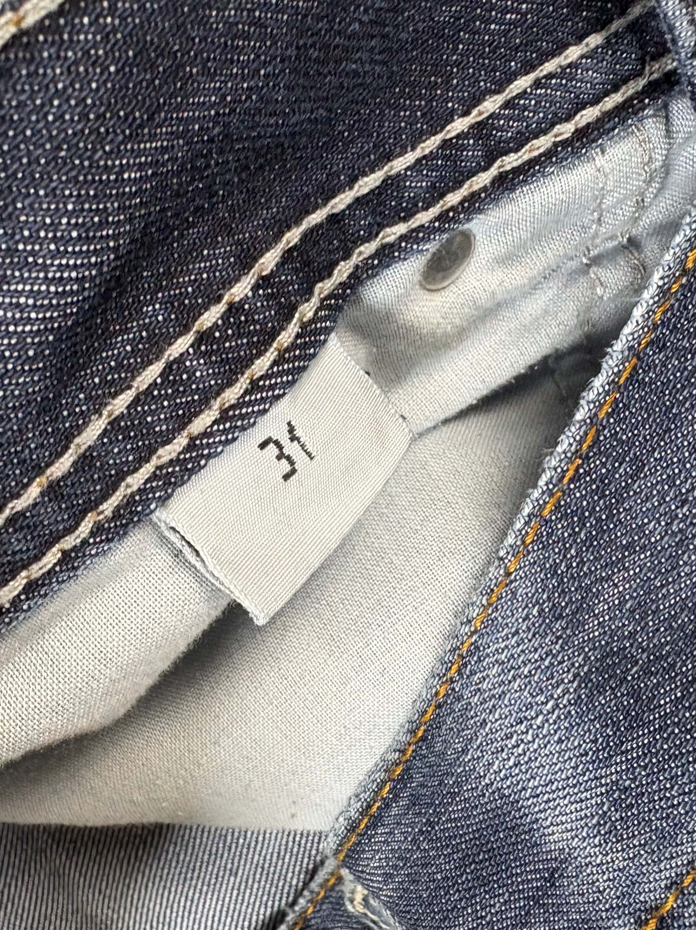 Distressed Diesel Straight Fit Jeans