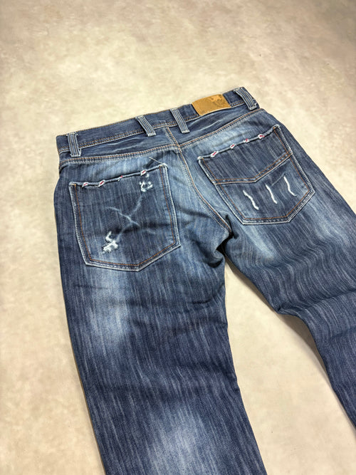 Jean droite Diesel délavée