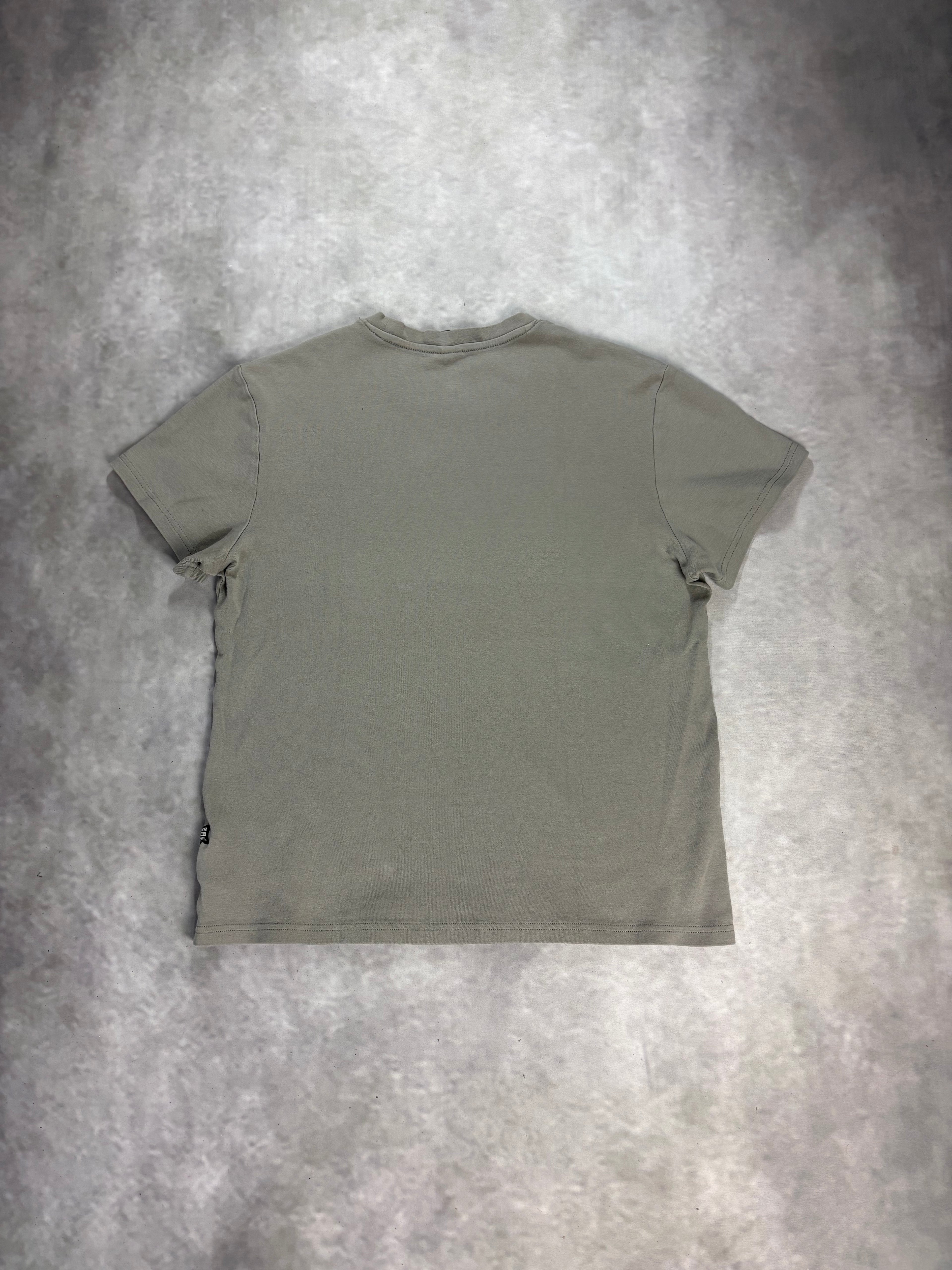 G-Star RAW Graphic Logo T-Shirt Beige – Vintage Streetwear Tee (L)