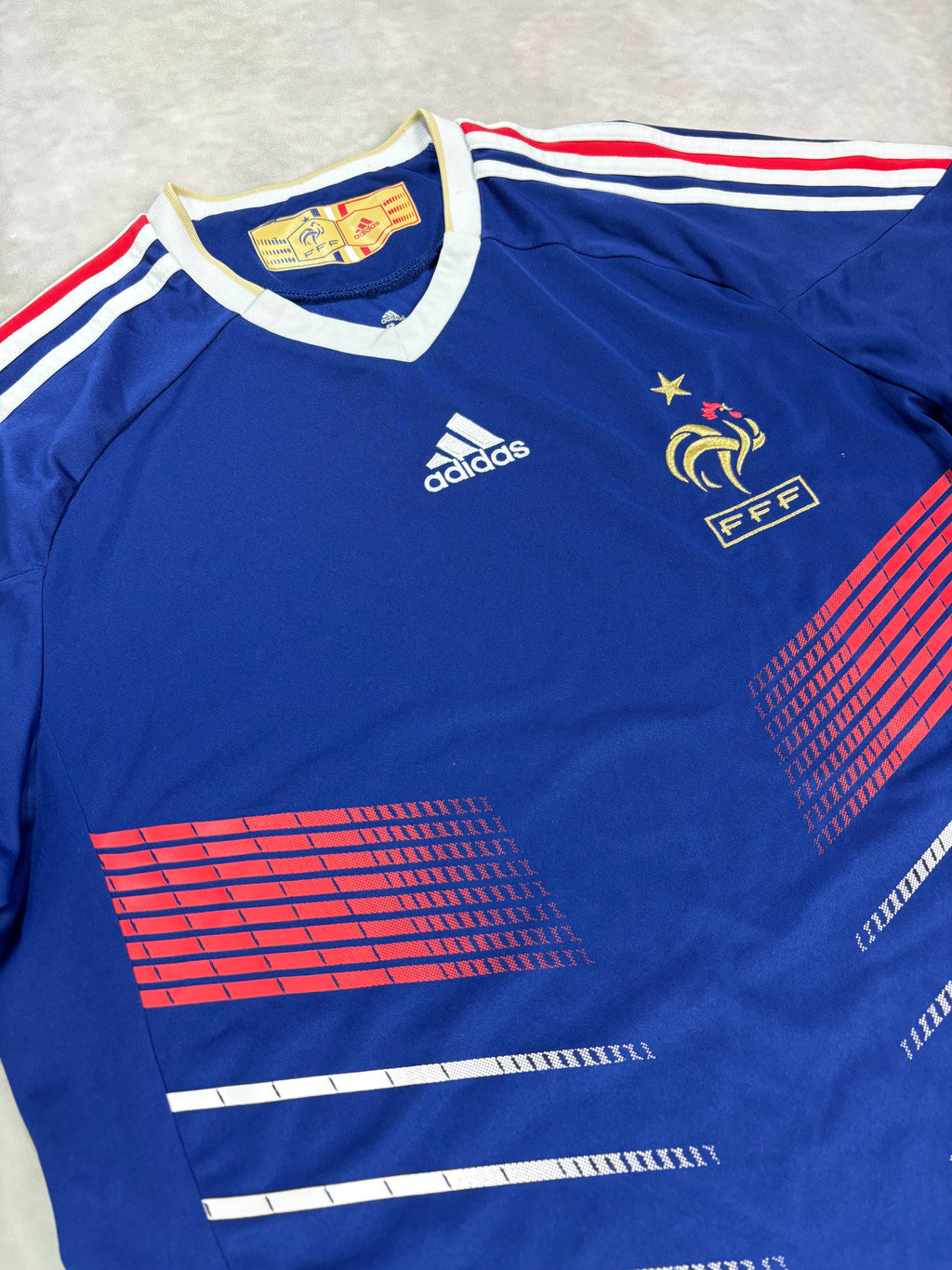 Adidas France National Team Jersey Blue – Vintage Football Shirt
