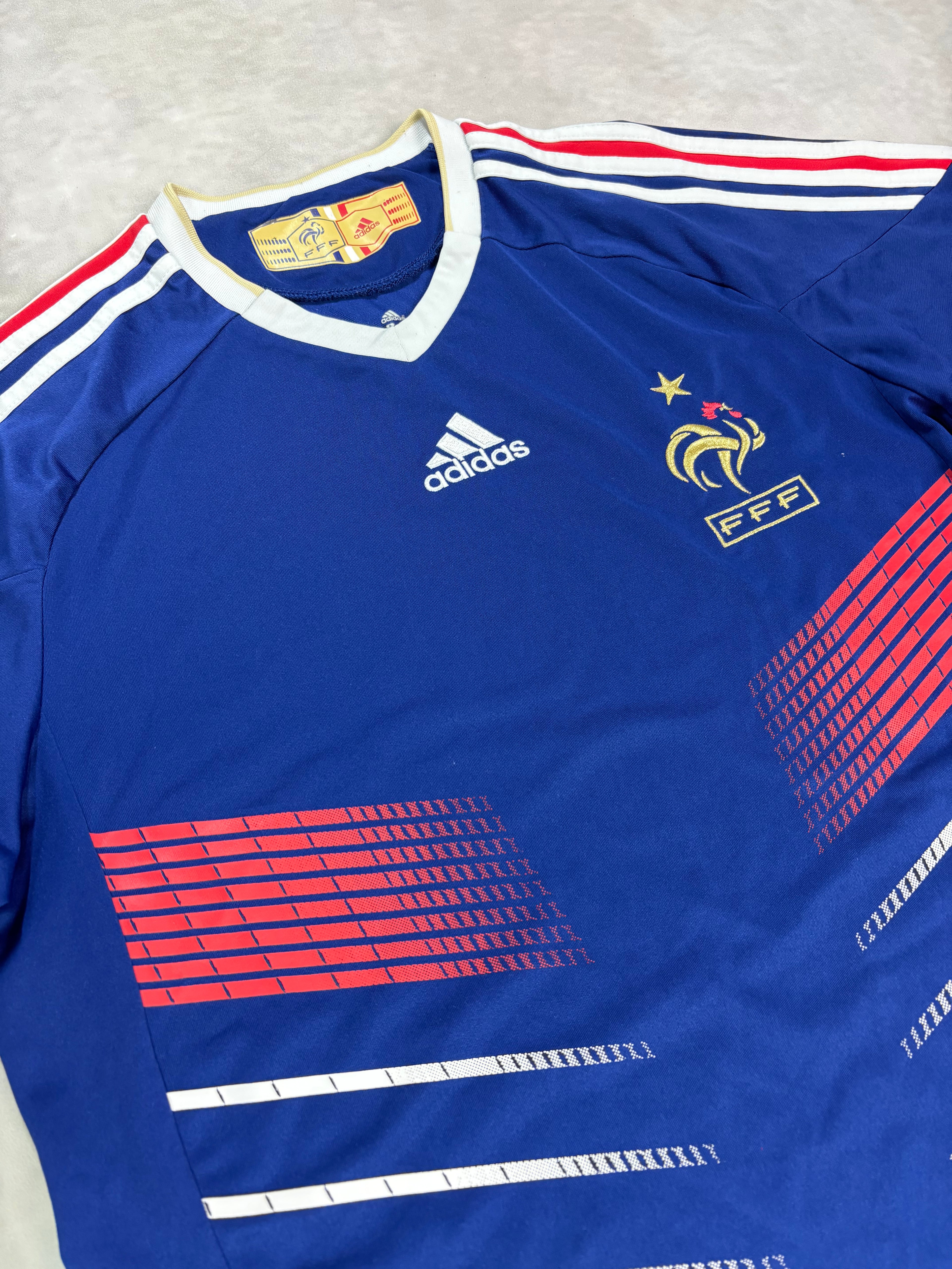Adidas France National Team Jersey Blue – Vintage Football Shirt